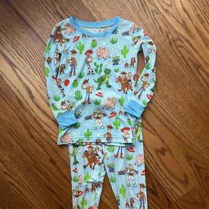 Little sleepies Toy Story 2 piece pajama set.